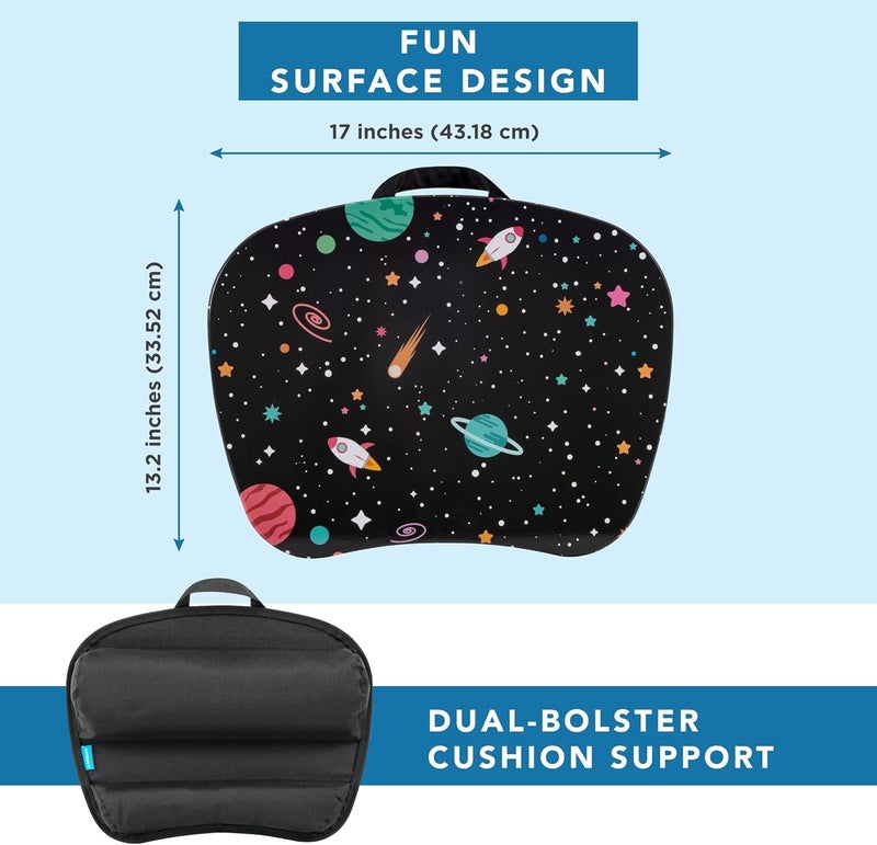 LapGear MyStyle Portable Lap Desk with Cushion - Space Odyssey - Fits up to 15.6 Inch Laptops - Style No. 45337 - Image 5